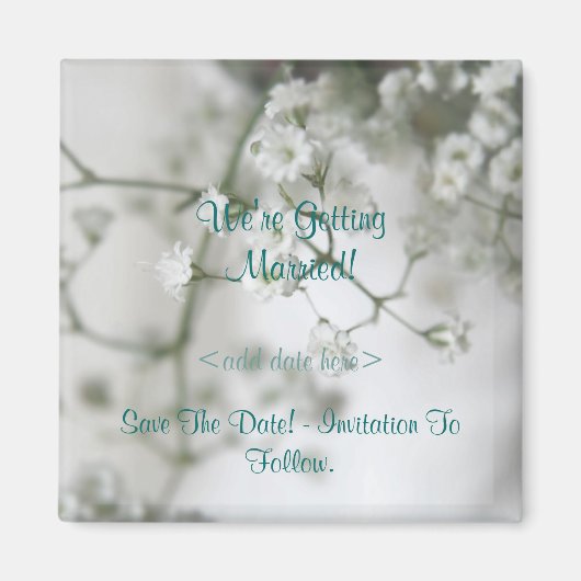 純度Dateマグネットを保存 マグネット (正面)