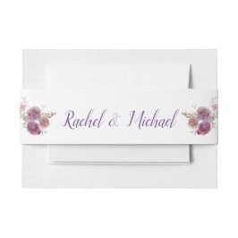 純愛の水彩花 招待状ベリーバンド