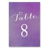 純愛テーブル番号カード/バイオレット テーブルナンバー (裏面)