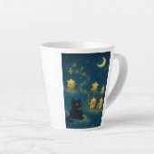 純正の一口 カフェラテマグ (右アングル)