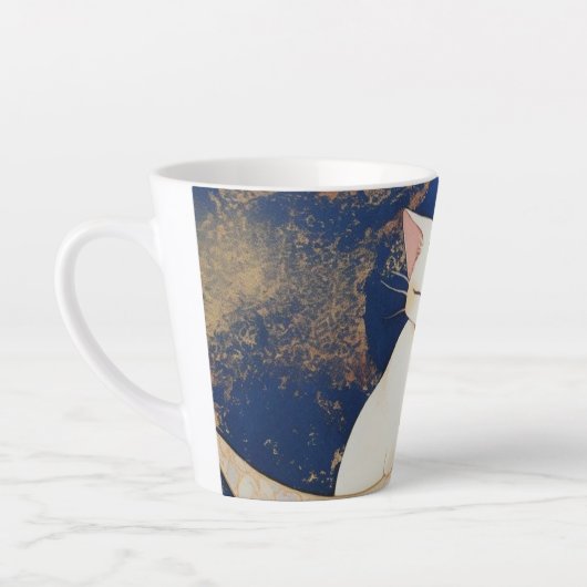 純正の一口 カフェラテマグ (左)