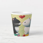 純正の一口 カフェラテマグ (正面)