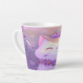 純正の一口 カフェラテマグ (左アングル)