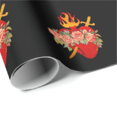 純正ハート包装紙 ラッピングペーパー (ロールコーナー)