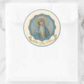 純正バージンメリーヴィンテージリリラタン ラウンドシール (バッグ)