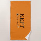 純潔で締められる ビーチタオル (正面)