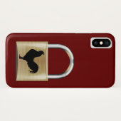 純潔で締められる Case-Mate iPhoneケース (裏面(横))