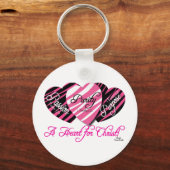 純潔の追求 キーホルダー (正面)