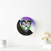 純潔ラウンドクロック ラウンド壁時計 (ホーム)