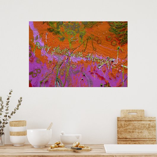 「純潔」 ポスター (キッチン)