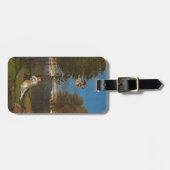 純潔、c. 1505年のアレゴリー(パネルの油) ラゲッジタグ (正面横)