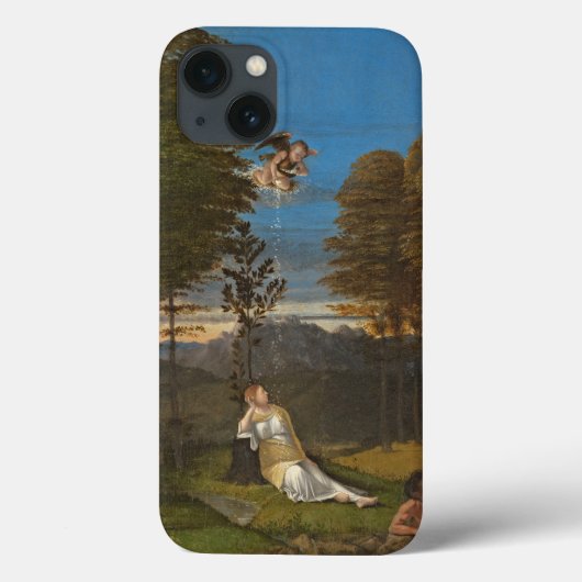 純潔、c. 1505年のアレゴリー(パネルの油) Case-Mate iPhoneケース (裏面)
