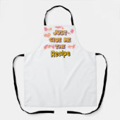 純白の料理人 レシピ 白 エプロン (正面)