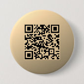 純白無地のテンプレートの色 缶バッジ (正面)