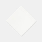 純白無地の色 スタンダードカクテルナプキン (角)