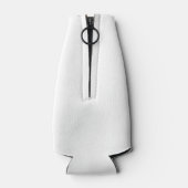 純白無地の色 ボトルクーラー (裏面)