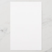 純白無地の色 便箋 (裏面)