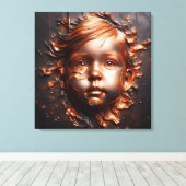 純真の銅夢 キャンバスプリント (インサイチュ (ウッドフロア))