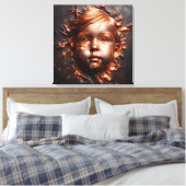 純真の銅夢 キャンバスプリント (インサイチュ (寝室))