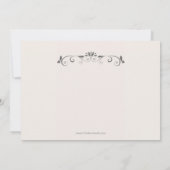 純真広場 フォト招待状 招待状 (裏面)