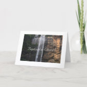 純粋でクリスチャン、キリストでバプテスマを受けたカード カード (正面)