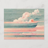 純粋でユニークちょっとした視覚 ポストカード (正面)