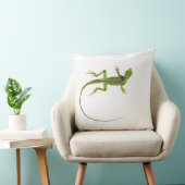 純粋で白い地面のトカゲ クッション (椅子)