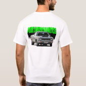 純粋なアメリカ筋肉 Tシャツ (裏面)