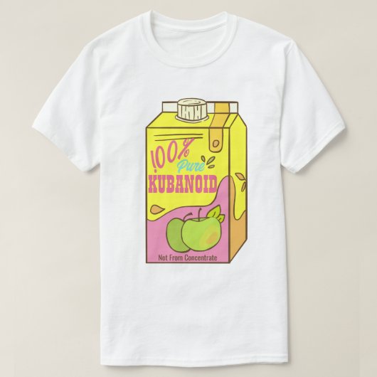 純粋なクバノイド100% Tシャツ (デザイン正面)