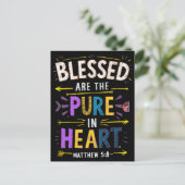 純粋なハート恵み ポストカード (スタンド正面)