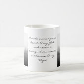 純粋なハート コーヒーマグカップ (中央)