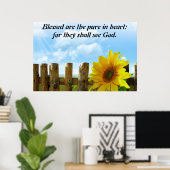 純粋なハート ポスター (ホームオフィス)