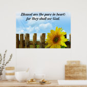 純粋なハート ポスター (キッチン)