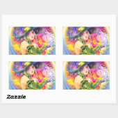 純粋なマジック 長方形シール (シート)