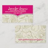 純粋なロマンスのコンサルタントの名刺 名刺 (正面/裏面)