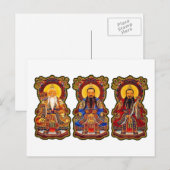 純粋な三人 ポストカード (正面/裏面)