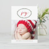 純粋な喜びの休日の写真カード シーズンカード (スタンド正面)