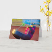 純粋な喜び! カード (黄色い花)