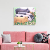 純粋な喜び キャンバスプリント (インサイチュ (リビング))