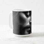 純粋な喜び、純粋な愛 コーヒーマグカップ (正面左)