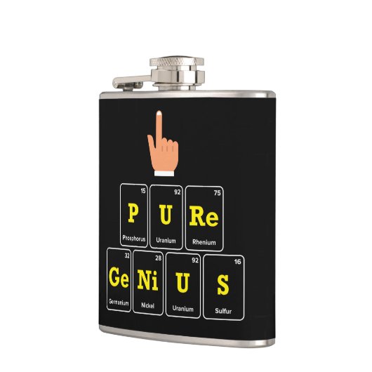 純粋な天才 フラスク (左)