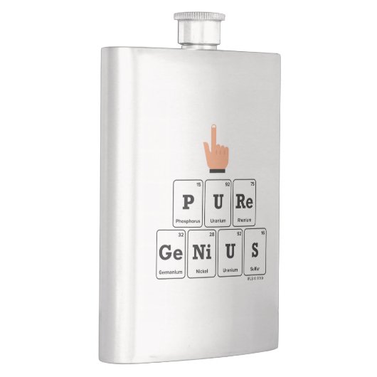 純粋な天才 フラスク (右)