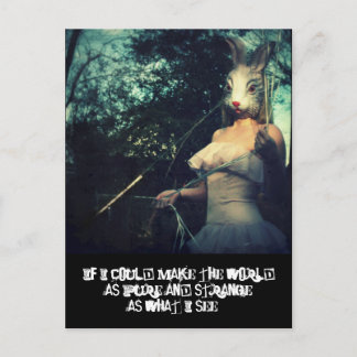 純粋な奇妙な世界 ポストカード