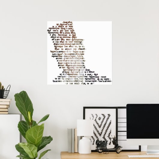 純粋な想像力 ポスター (ホームオフィス)