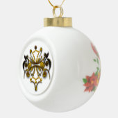 「純粋な意味へのコード」 セラミックボールオーナメント (右)