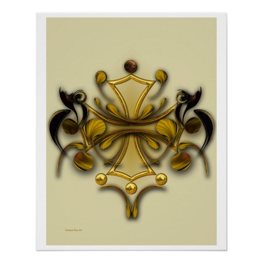 "純粋な意義へのオード』、光沢のあるポスター ポスター (正面)