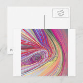 純粋な抽象芸術 ポストカード (正面/裏面)