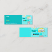 純粋な教義 スキニー名刺 (正面/裏面)