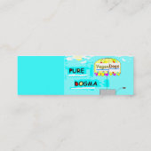 純粋な教義 スキニー名刺 (裏面)