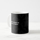 純粋な楽しみを追求するデザイン コーヒーマグカップ (正面左)